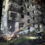 Russian Missile and Drone Attack on Kyiv Kills 3, Wounds Dozens