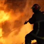 Firefighters Battle Raging Wildfire in France’s Landes Region Firefighters Battle Raging Wildfire in France’s Landes Region