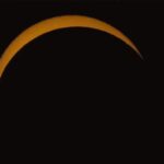 UK Skywatchers Awestruck by Rare Solar Eclipse Blocking Most of Sun