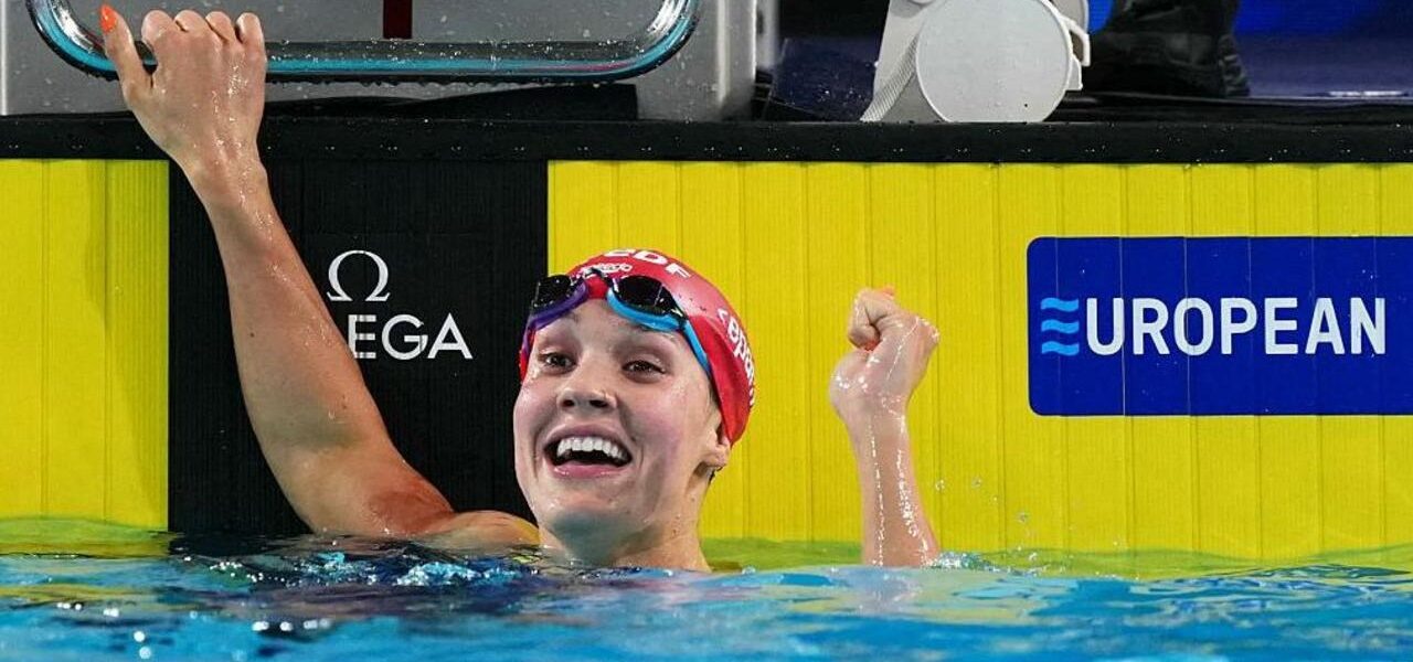 Angharad Evans Secures First European Gold in 100m Breaststroke Angharad Evans Secures First European Gold in 100m Breaststroke