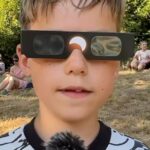 Eight-Year-Old Jacob Experiences Historic Solar Eclipse