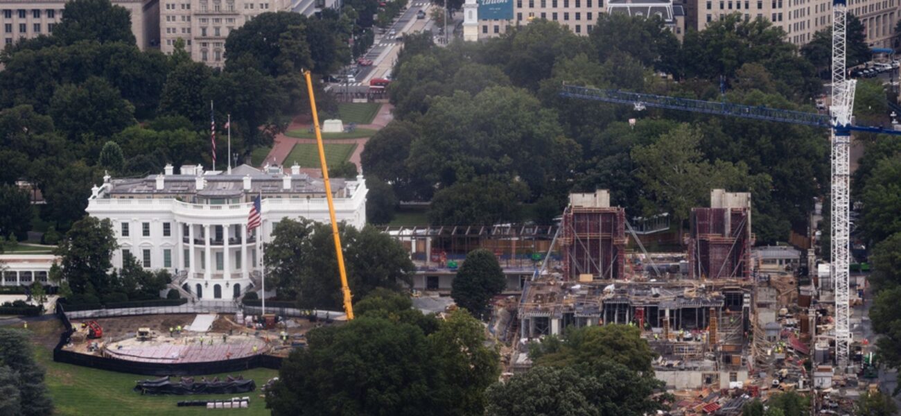 Trump Requests Supreme Court Approval for 0m White House Ballroom Construction