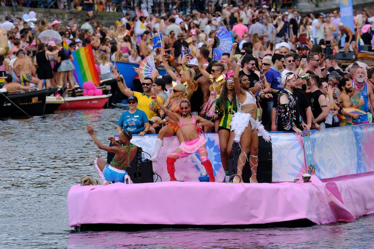 Amsterdam Pride Festival: Thousands Gather for Annual Boat Parade Amsterdam Pride Festival: Thousands Gather for Annual Boat Parade