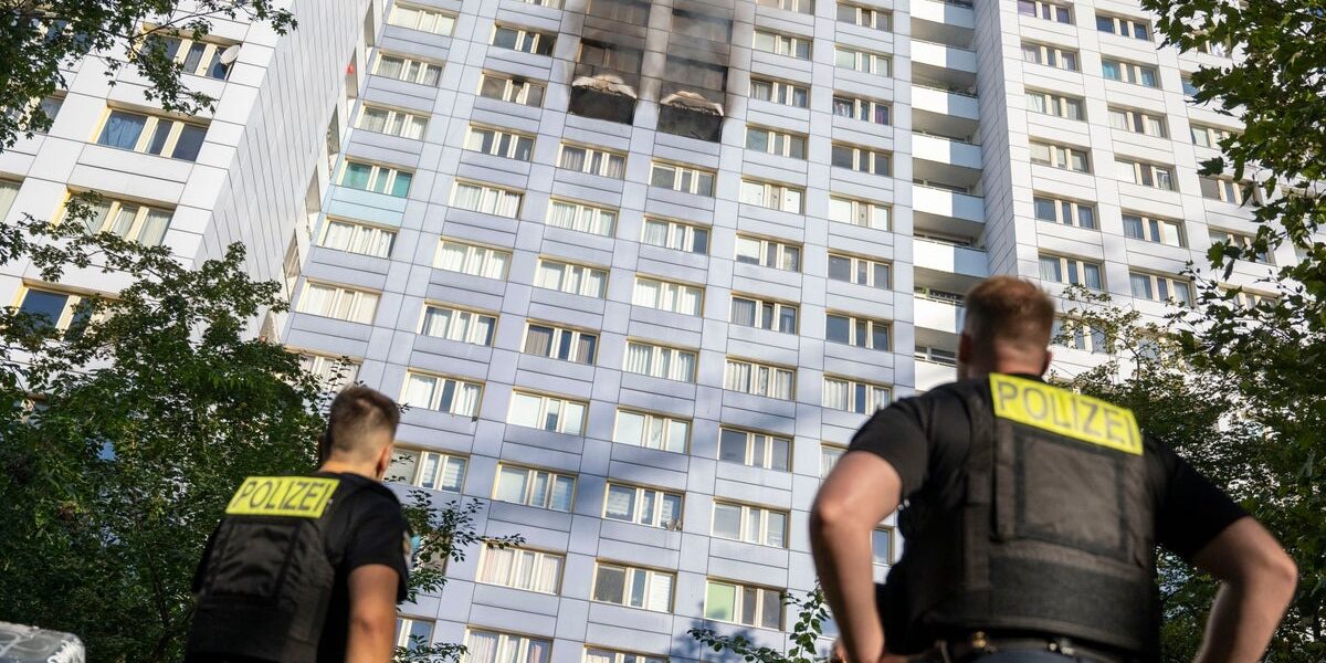 Berlin High-Rise Fire: Residents Forced to Jump from Windows