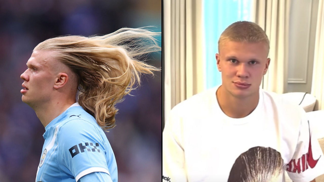 Erling Haaland Debuts New Buzz Cut Ahead of Premier League Season Erling Haaland Debuts New Buzz Cut Ahead of Premier League Season