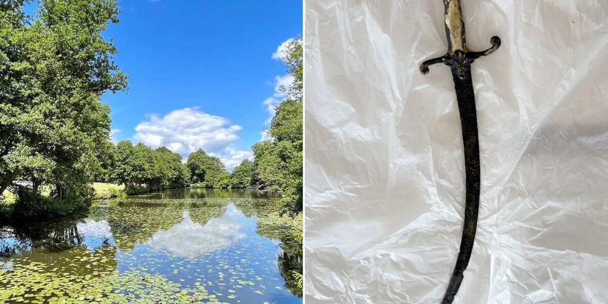 Ancient ‘Excalibur’ Sword Discovered in Kent Lake Amid Heatwave Ancient ‘Excalibur’ Sword Discovered in Kent Lake Amid Heatwave