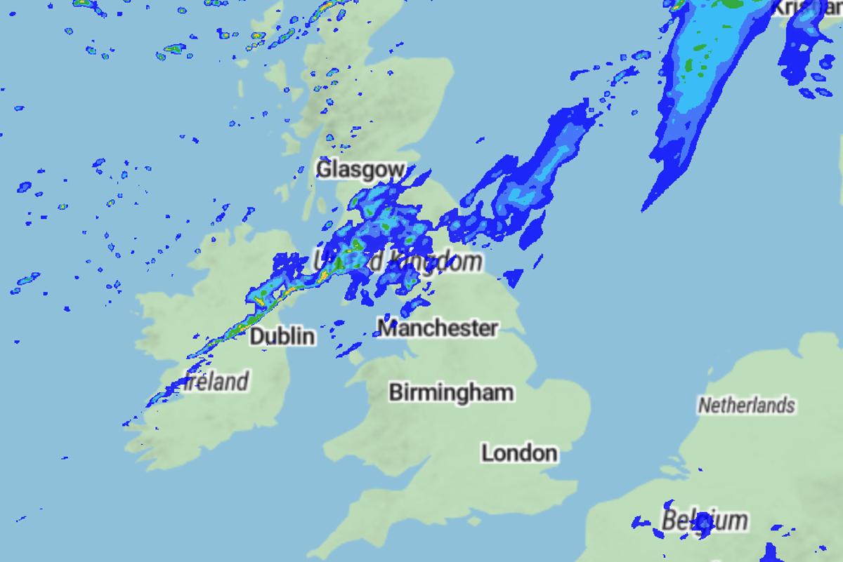 UK Weather: Rain Arrives but Misses Drought-Stricken Areas UK Weather: Rain Arrives but Misses Drought-Stricken Areas