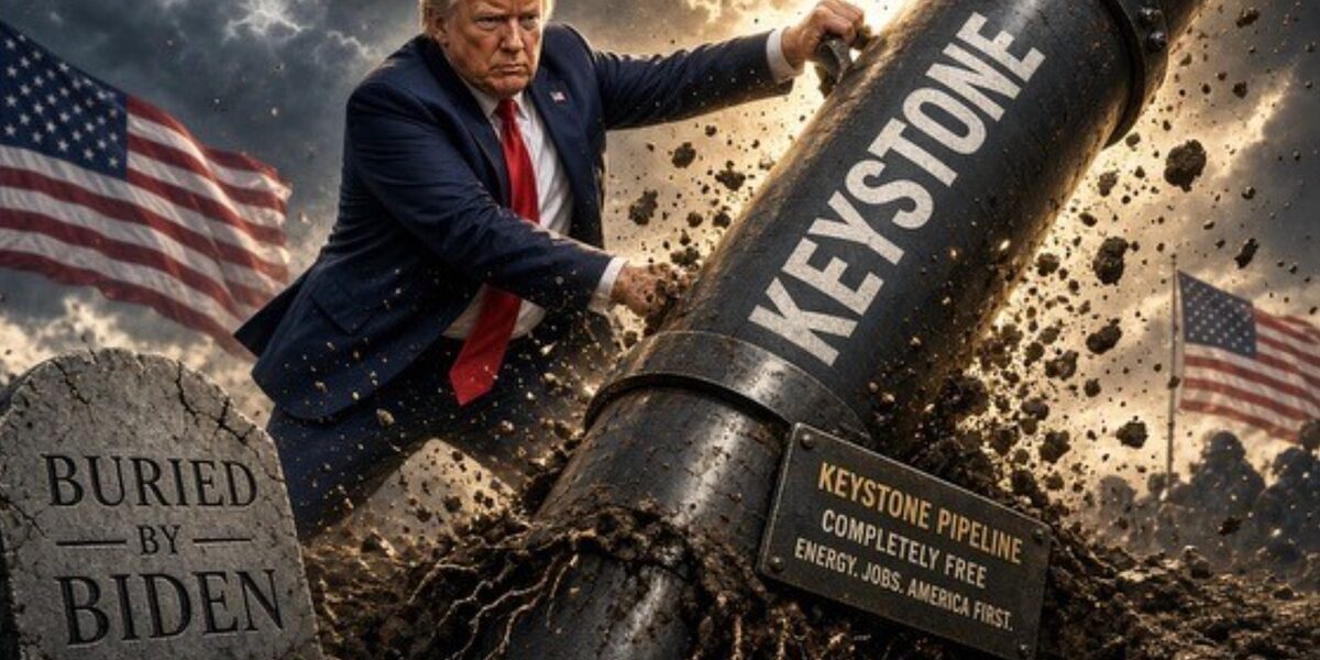 Trump Signals Potential Revival of Keystone XL Pipeline in Social Media Post