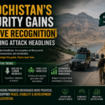 Balochistan’s Security Gains Deserve Recognition Amid Rising Attack Headlines