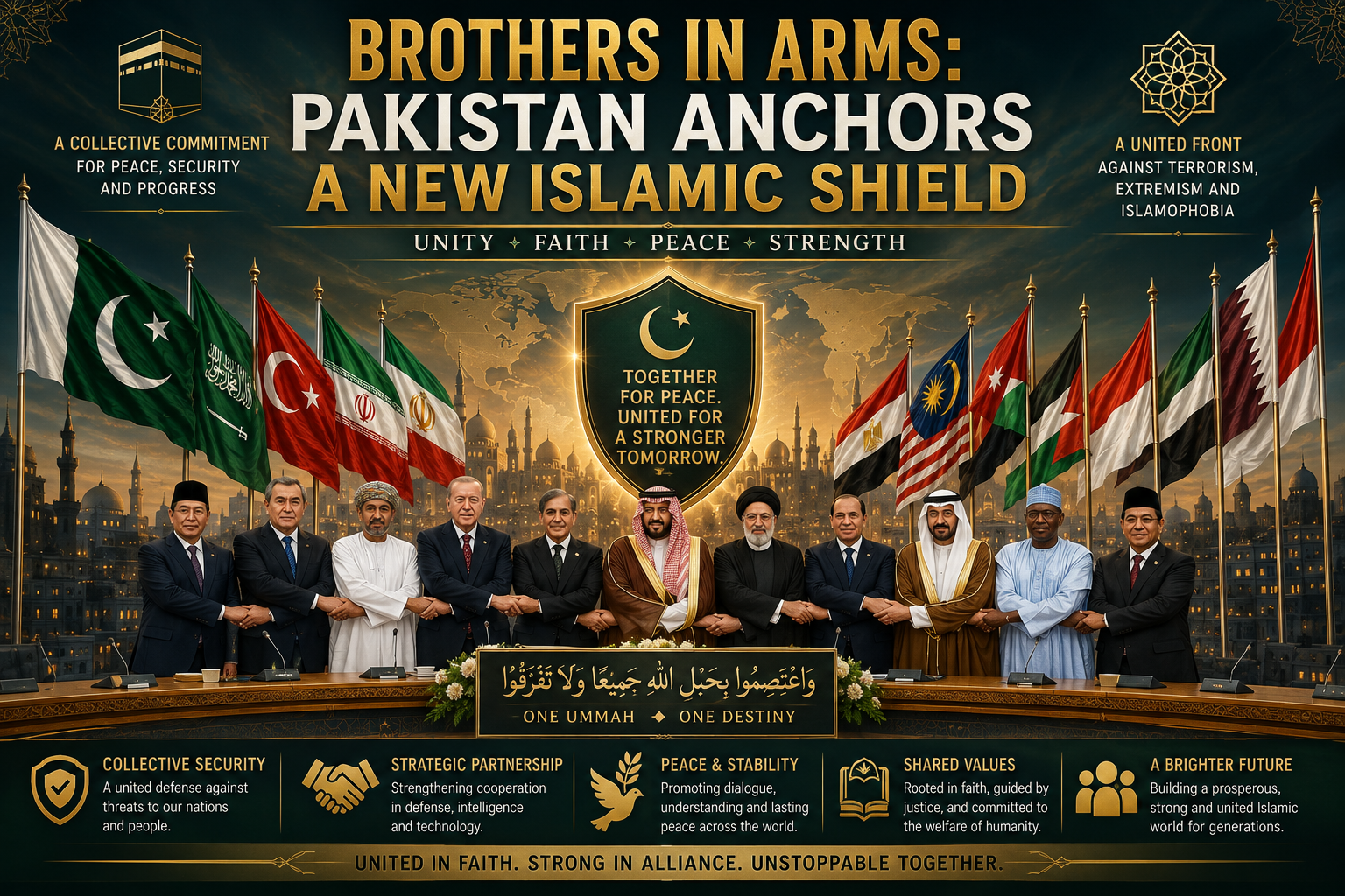 Brothers in Arms: Pakistan Anchors a New Islamic Shield Brothers in Arms: Pakistan Anchors a New Islamic Shield