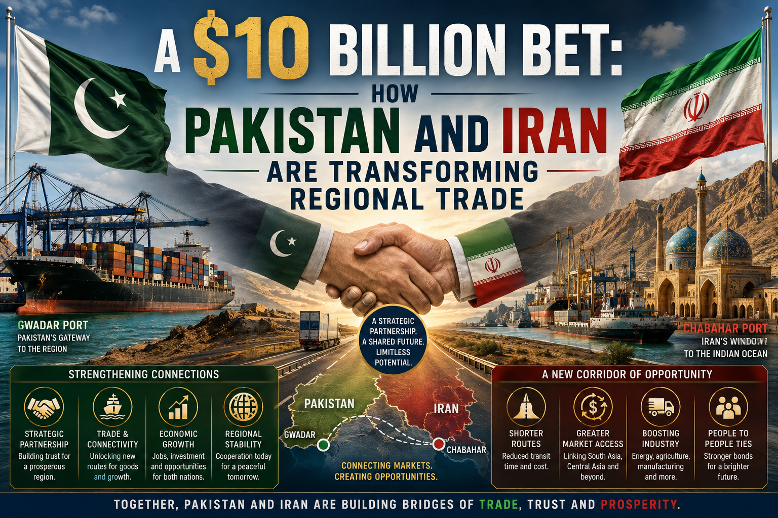 A Billion Bet: How Pakistan and Iran Are Transforming Regional Trade A Billion Bet: How Pakistan and Iran Are Transforming Regional Trade