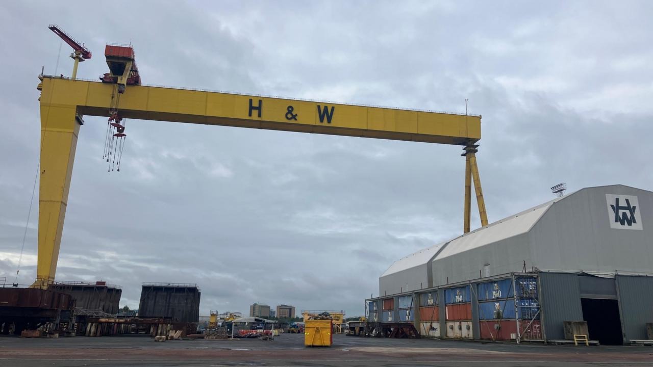 Harland & Wolff Cranes Undergo Major Refurbishment Ahead of Defence Contract Harland & Wolff Cranes Undergo Major Refurbishment Ahead of Defence Contract