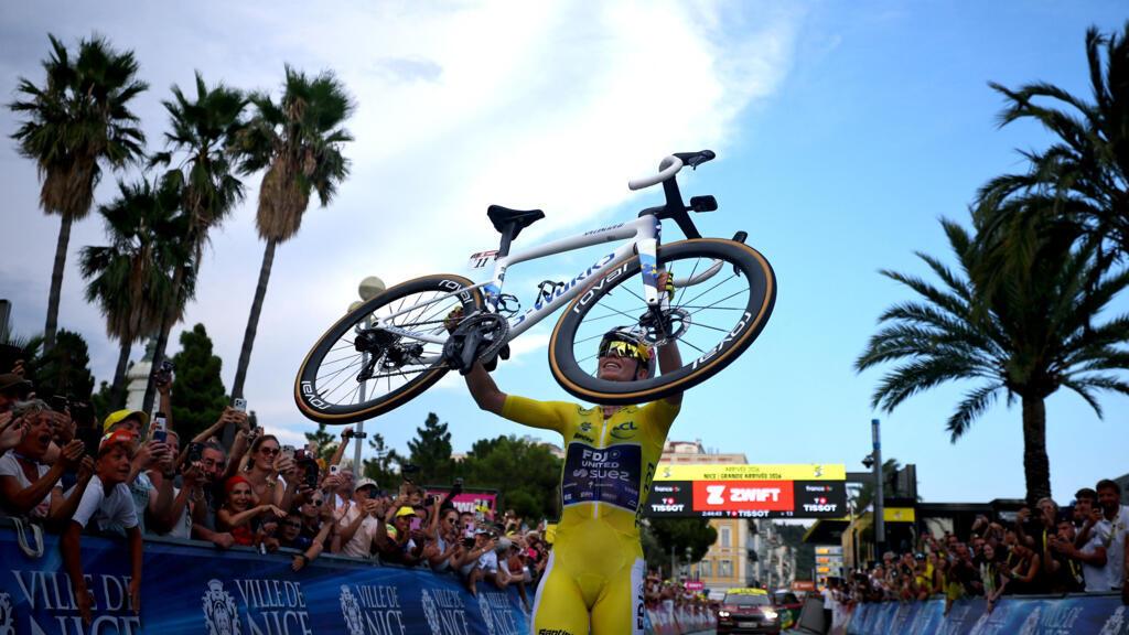 Dutch Cyclist Demi Vollering Secures Second Women’s Tour de France Title Dutch Cyclist Demi Vollering Secures Second Women’s Tour de France Title