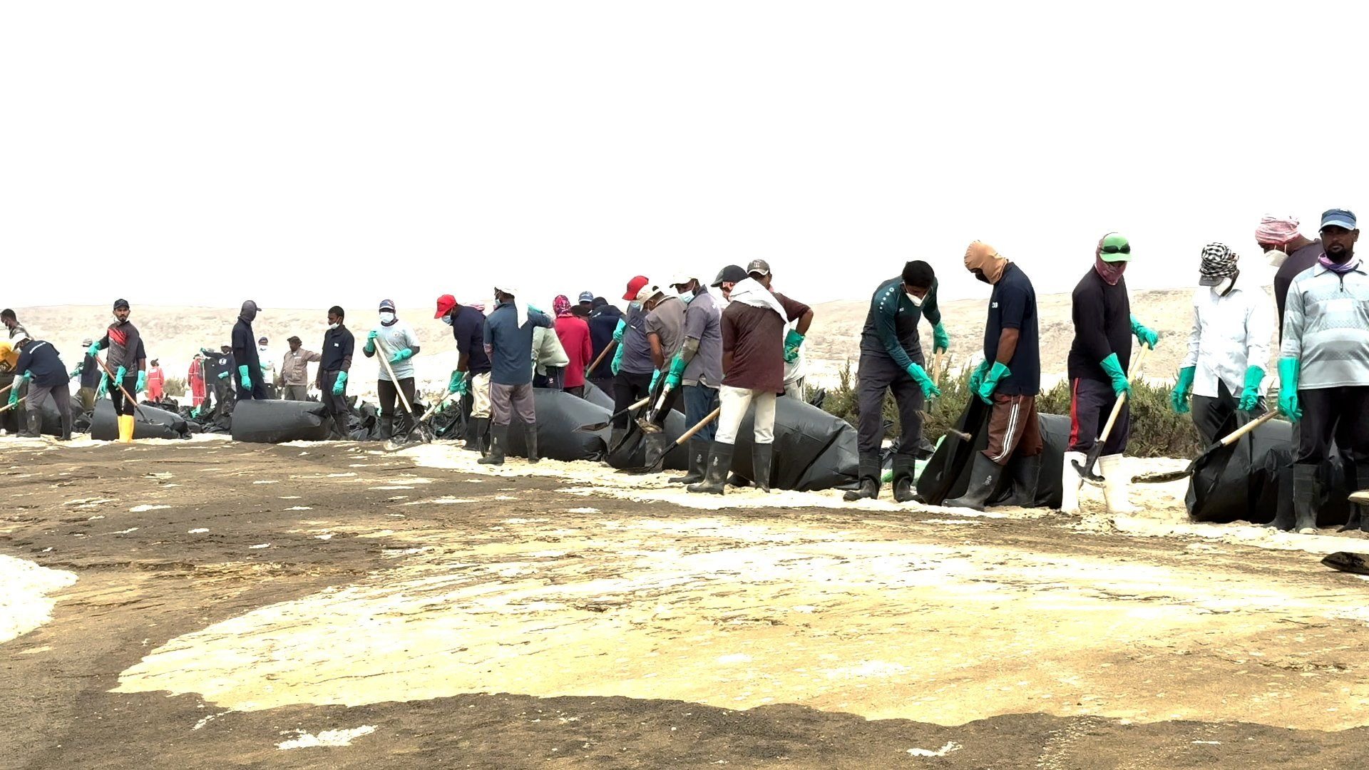 Urgent Cleanup Effort Launched as Russian Oil Spill Hits Oman’s Coastline Urgent Cleanup Effort Launched as Russian Oil Spill Hits Oman’s Coastline