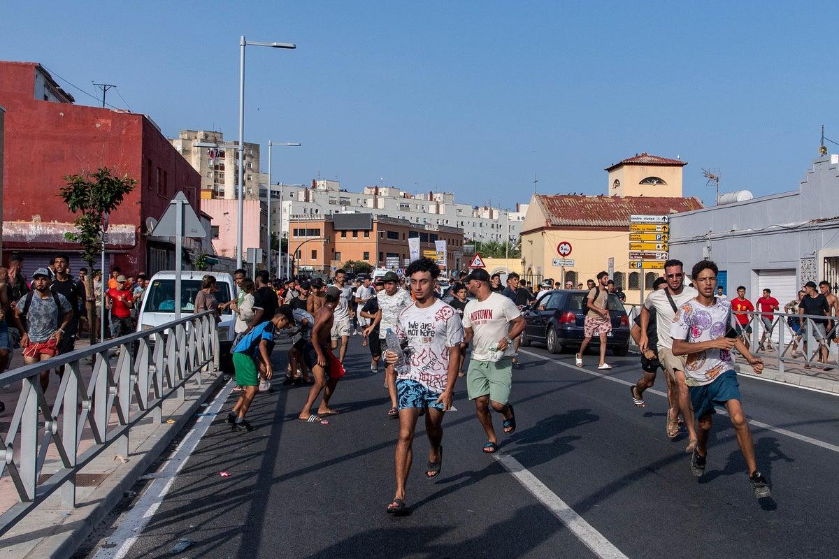 Moroccan Migrant’s Desperate Plea Amid Ceuta Border Crisis Moroccan Migrant’s Desperate Plea Amid Ceuta Border Crisis