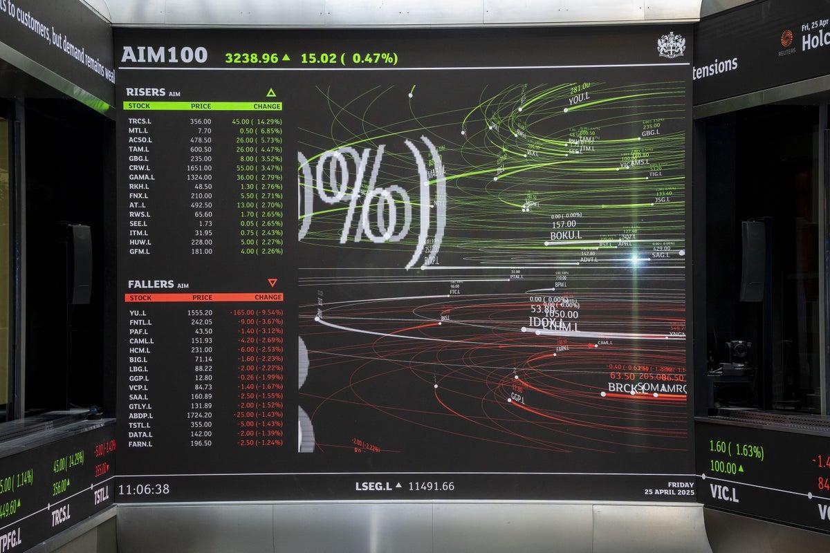 UK Miners Gain as FTSE 100 Rises Amid Middle East Peace Hopes