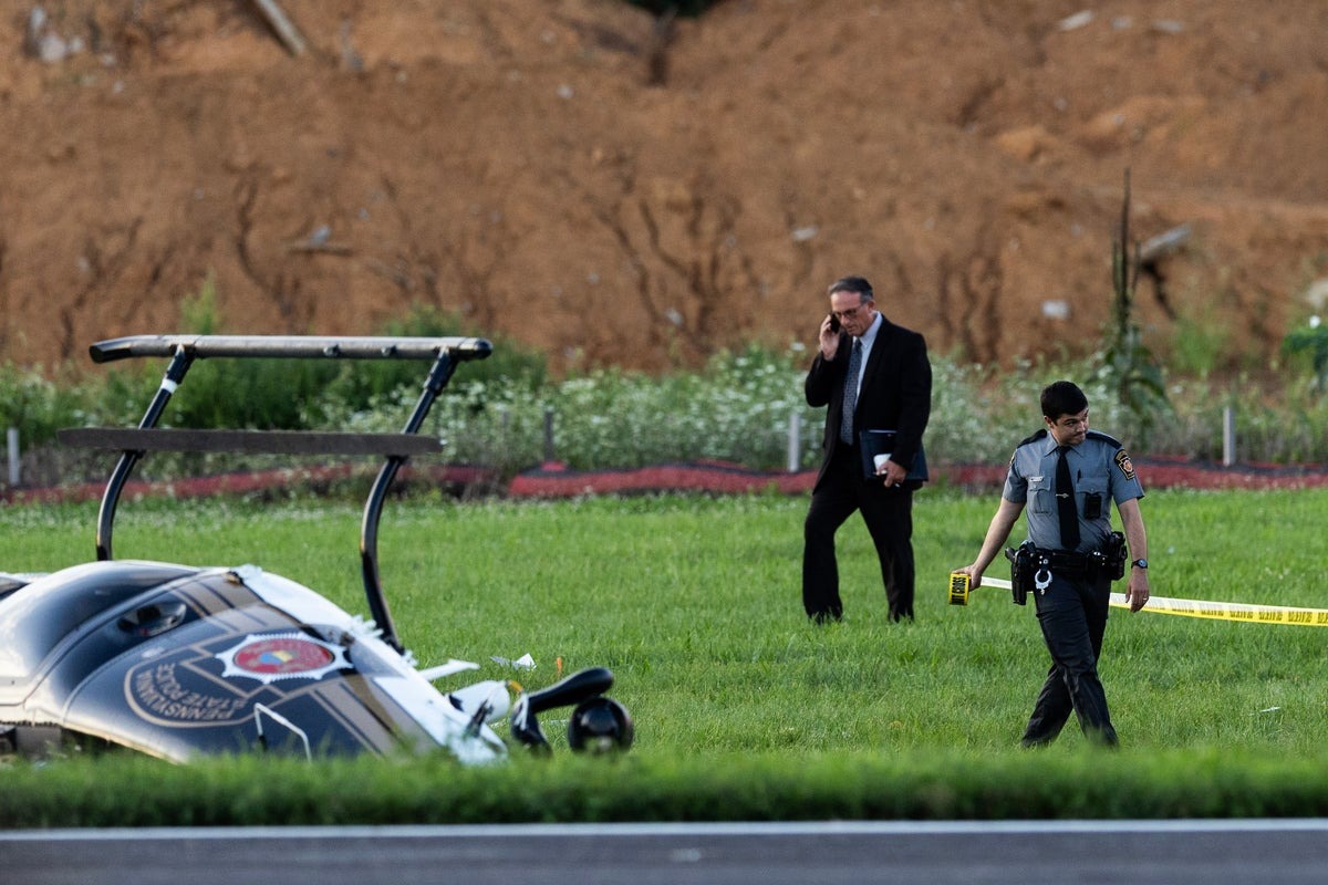 Investigation Underway After Pennsylvania Plane Crashes into Police Helicopter Investigation Underway After Pennsylvania Plane Crashes into Police Helicopter