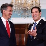 Ed Miliband Confronted on Past Criticism of Donald Trump During Washington Talks Ed Miliband Confronted on Past Criticism of Donald Trump During Washington Talks