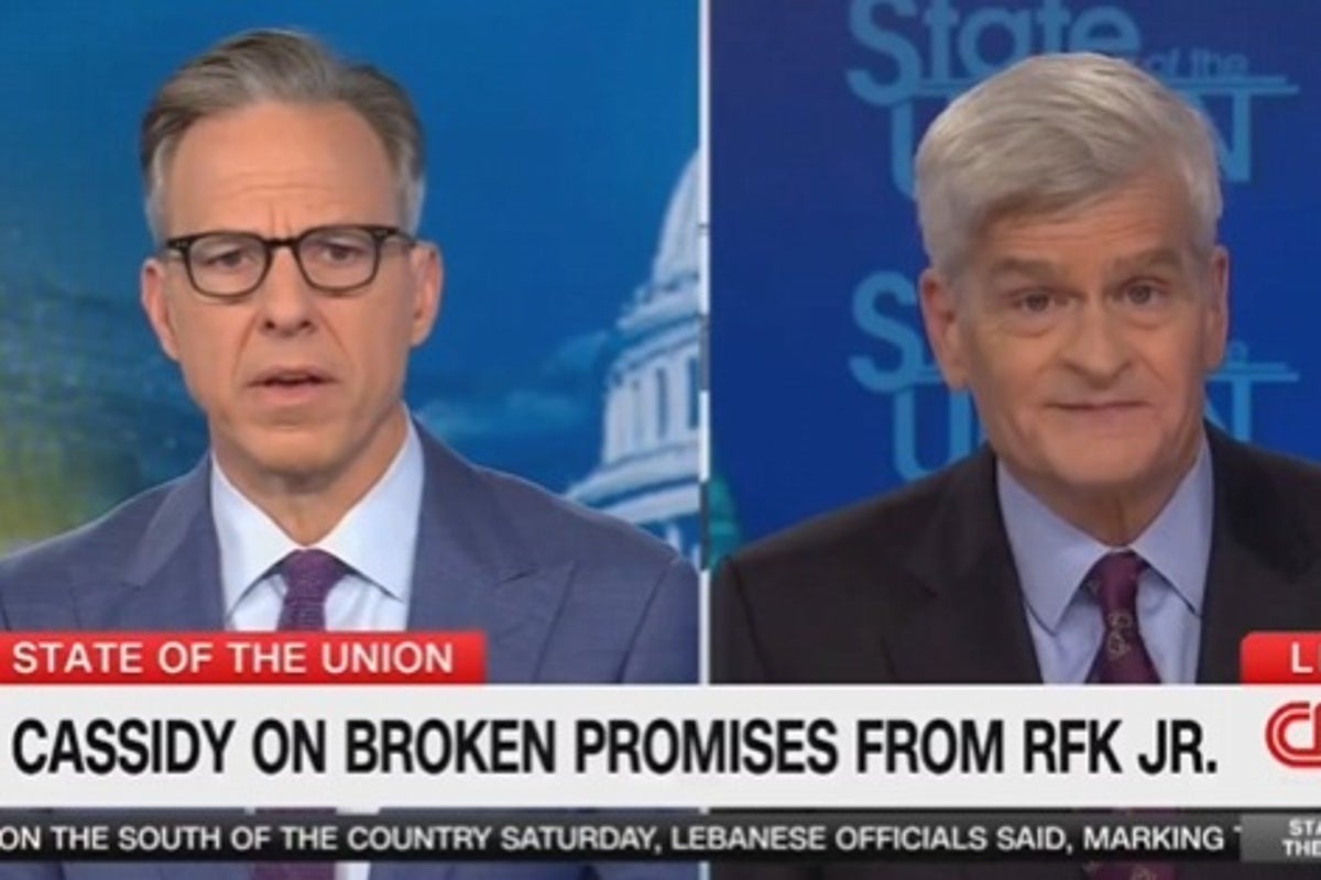 Cassidy Criticizes Trump’s ‘Crazy, Stupid’ Vaccine Comments; Defends RFK Jr. Vote Cassidy Criticizes Trump’s ‘Crazy, Stupid’ Vaccine Comments; Defends RFK Jr. Vote