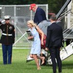 New Photos Reveal Natalie Harp Chasing Trump’s Golf Cart in 2023