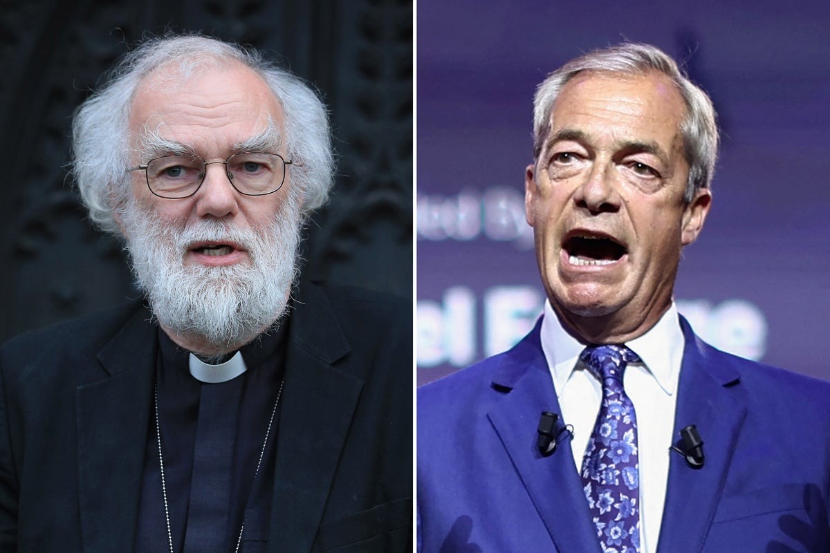Ex-Archbishop of Canterbury Accuses Nigel Farage of Anti-Muslim Rhetoric Ex-Archbishop of Canterbury Accuses Nigel Farage of Anti-Muslim Rhetoric