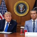 Trump Confronts Pentagon Over Iran Munitions Shortage at Camp David Trump Confronts Pentagon Over Iran Munitions Shortage at Camp David