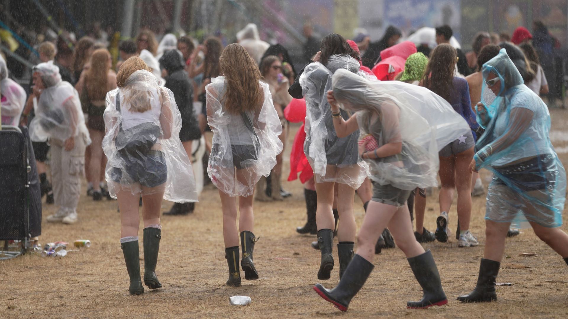 Festival Attendees Brace for Continued Wet Weather as Met Office Extends Warning