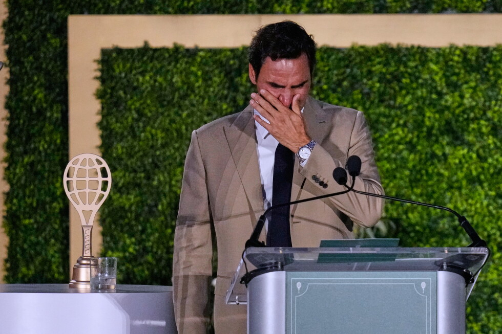 Emotional Induction: Roger Federer Enters International Tennis Hall of Fame Emotional Induction: Roger Federer Enters International Tennis Hall of Fame
