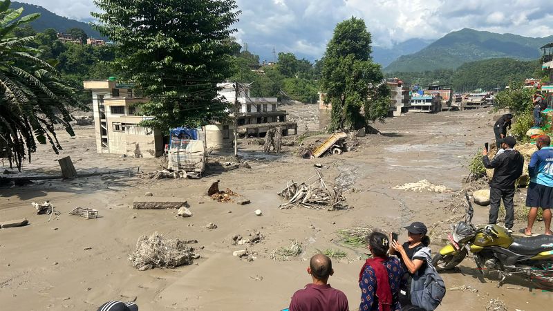 Hundreds Missing and Many Feared Dead After Catastrophic Flash Flood Hits Nepal-China Border