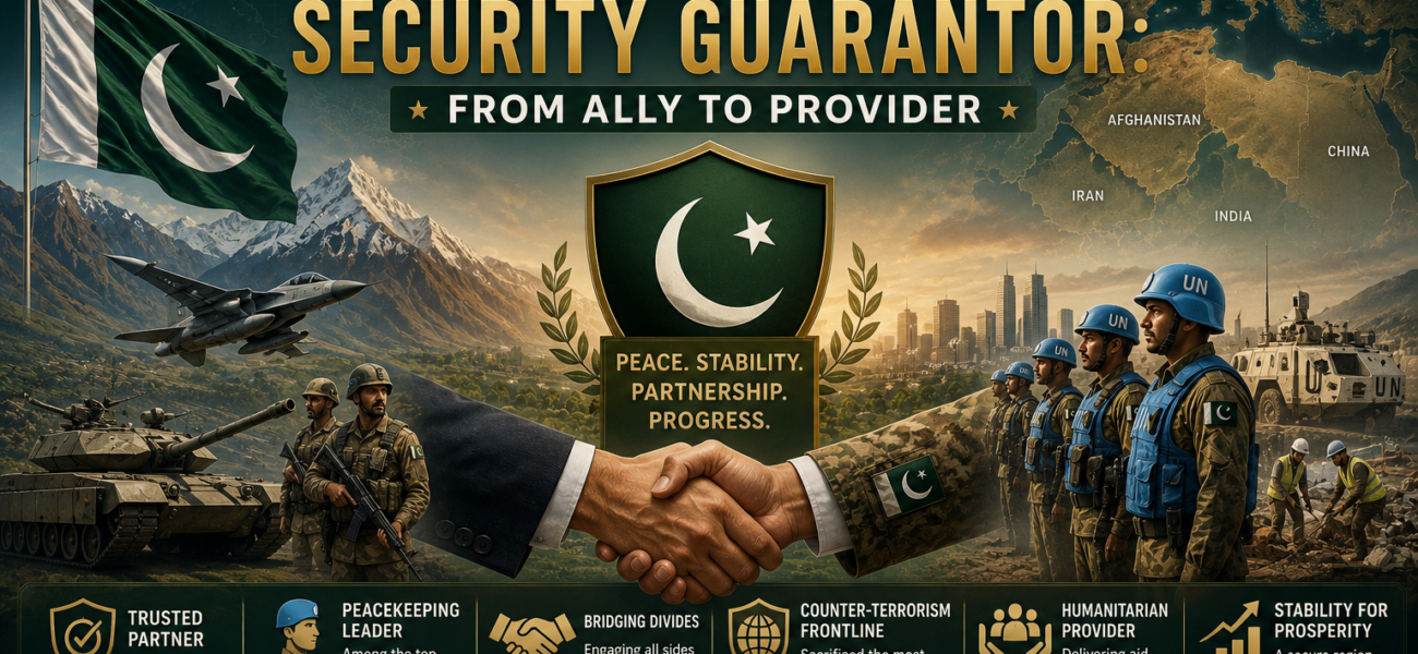 Pakistan’s Rise as a Regional Security Guarantor: From Ally to Provider Pakistan’s Rise as a Regional Security Guarantor: From Ally to Provider