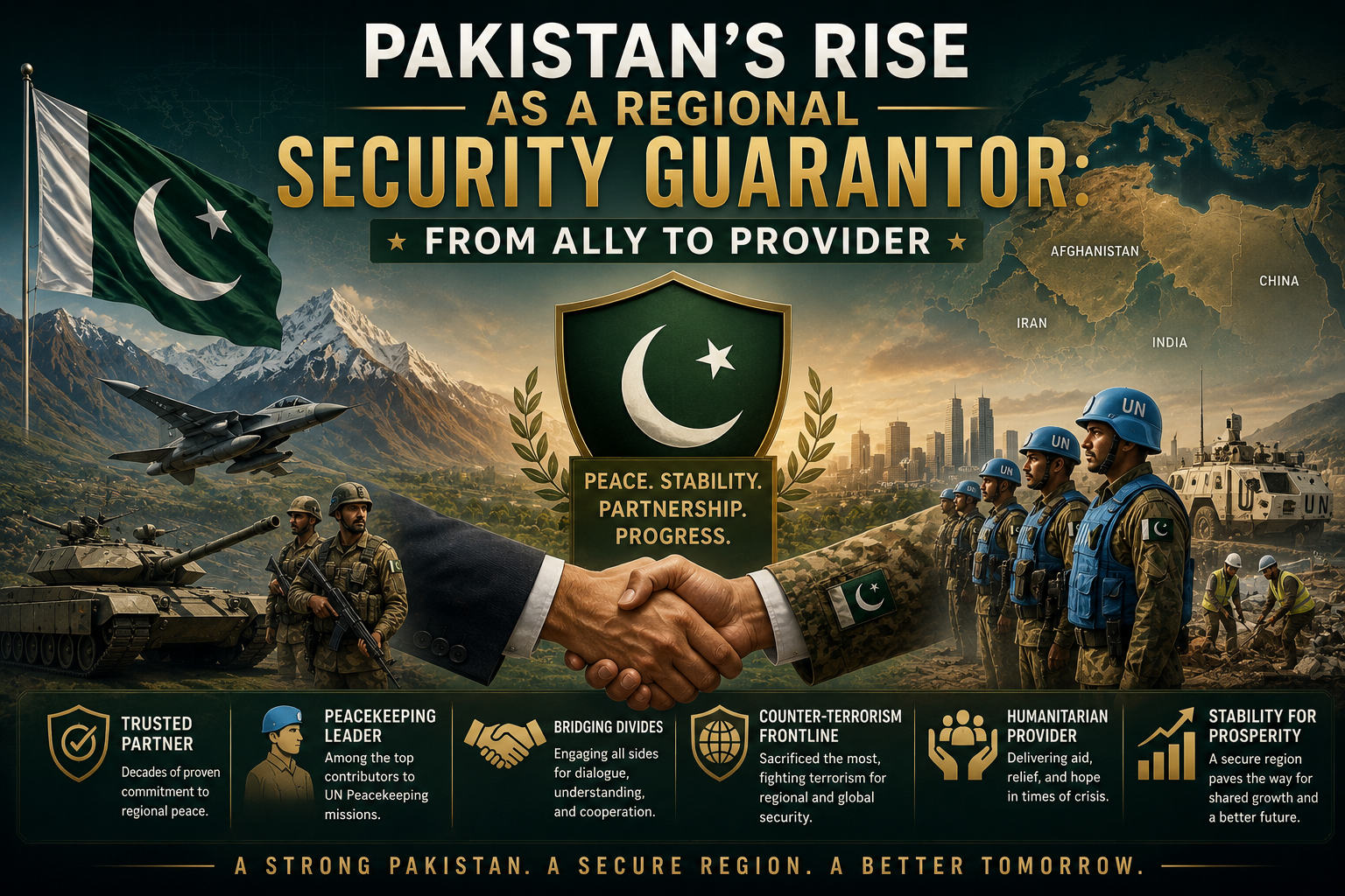 Pakistan’s Rise as a Regional Security Guarantor: From Ally to Provider Pakistan’s Rise as a Regional Security Guarantor: From Ally to Provider