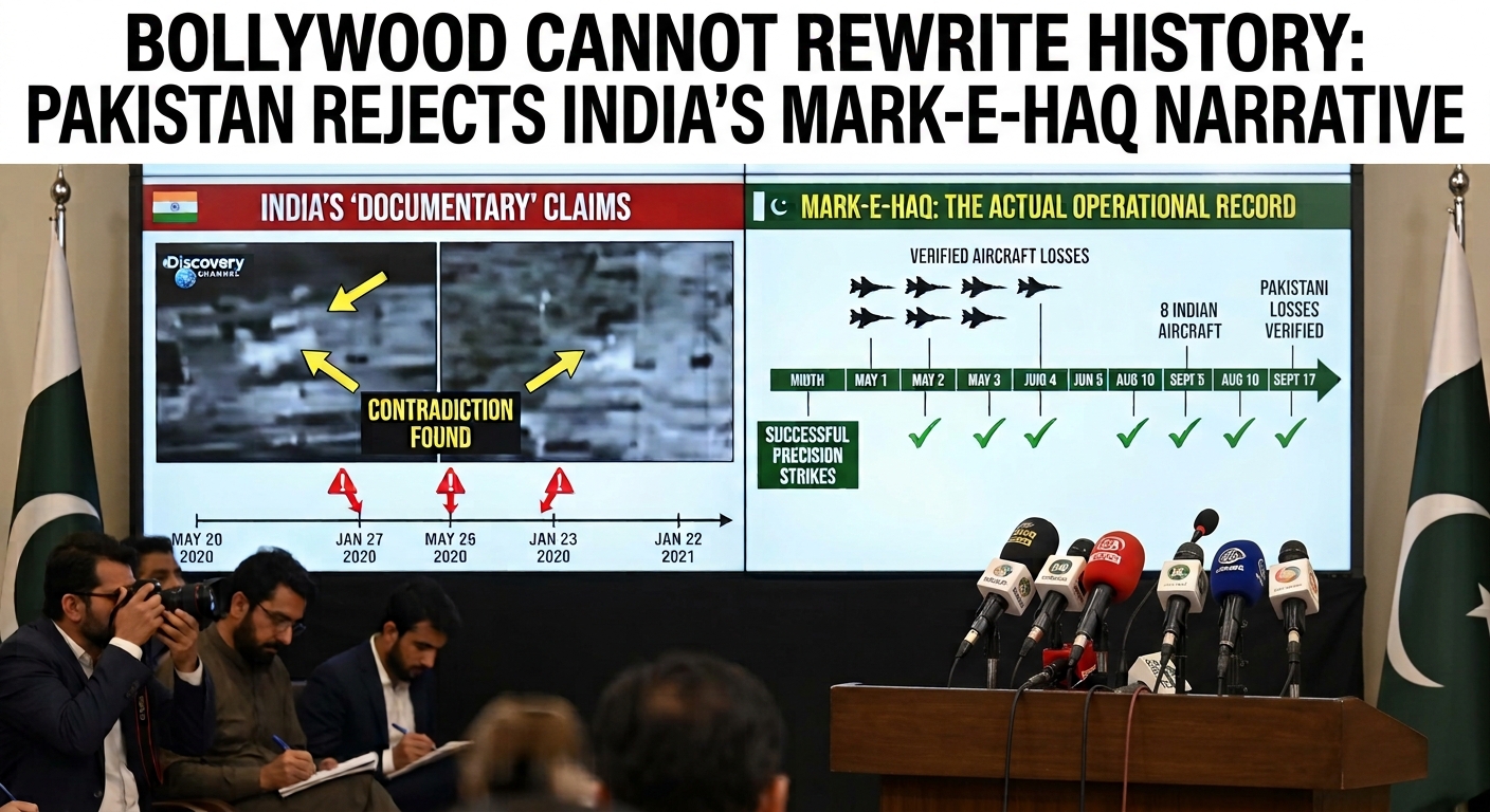 Operation Sindoor Documentary: ISPR Rejects India’s Narrative on Marka-e-Haq Operation Sindoor Documentary: ISPR Rejects India’s Narrative on Marka-e-Haq