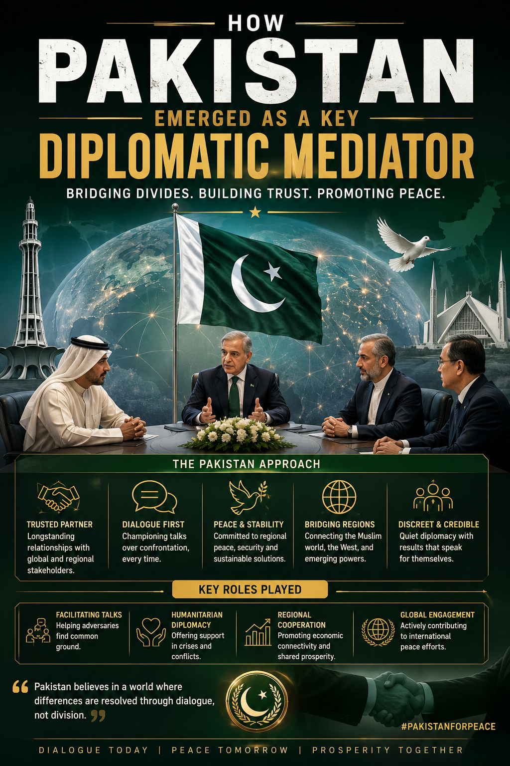 How Pakistan Emerged as a Key Diplomatic Mediator How Pakistan Emerged as a Key Diplomatic Mediator