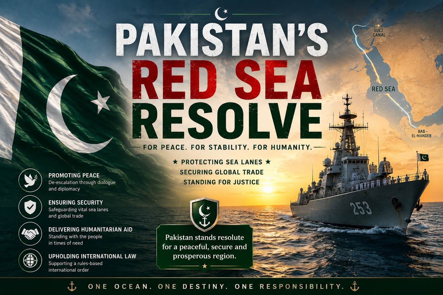 Pakistan’s Red Sea Resolve Pakistan’s Red Sea Resolve