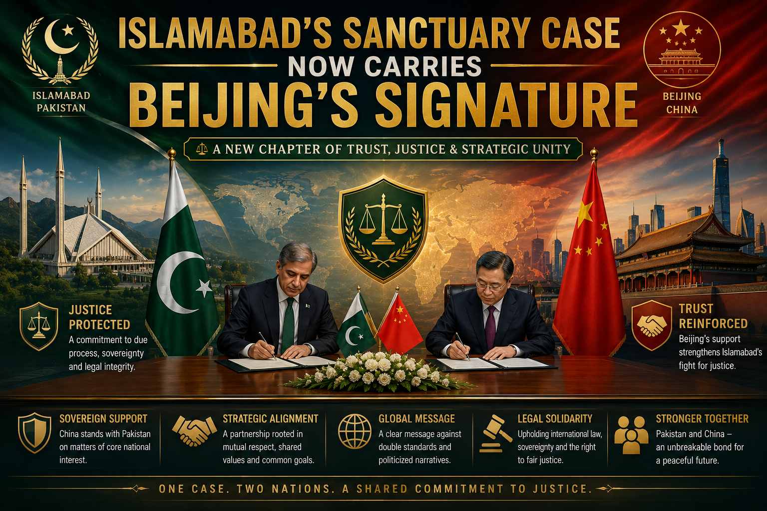 Islamabad’s Sanctuary Case Now Carries Beijing’s Signature Islamabad’s Sanctuary Case Now Carries Beijing’s Signature