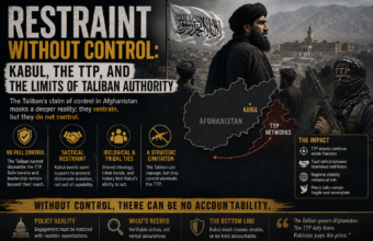 Restraint Without Control: Kabul, the TTP, and the Limits of Taliban Authority Restraint Without Control: Kabul, the TTP, and the Limits of Taliban Authority