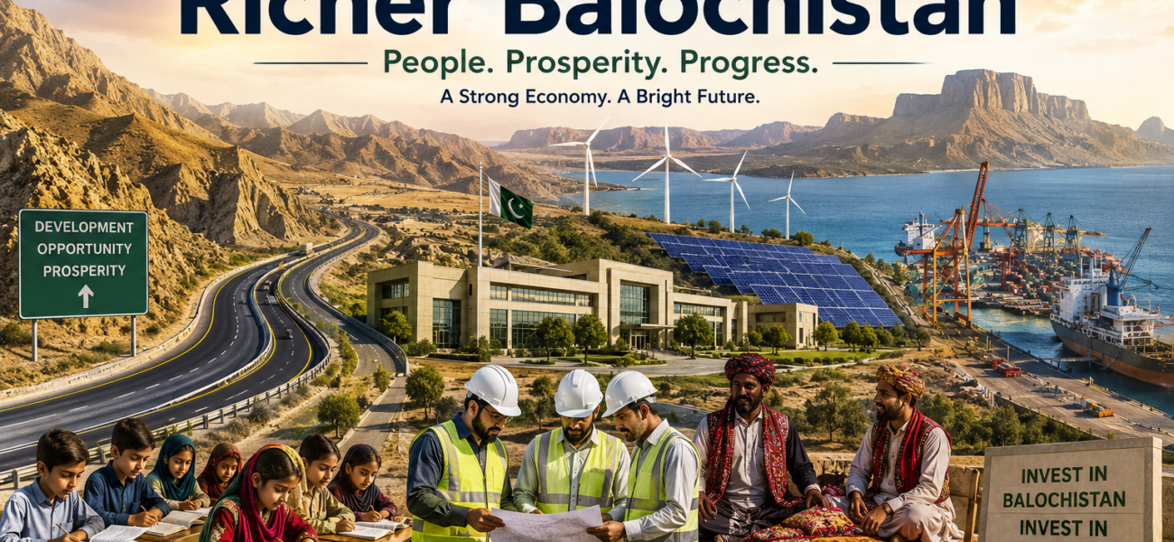 The Road to a Richer Balochistan The Road to a Richer Balochistan