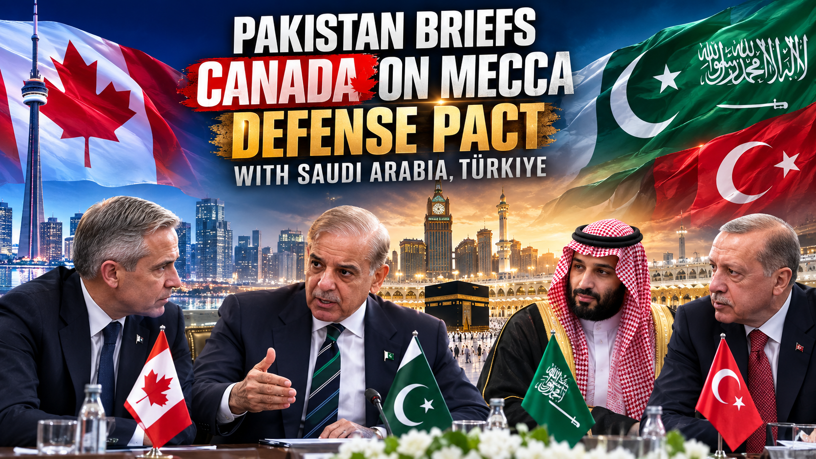Pakistan Briefs Canada on Mecca Defense Pact with Saudi Arabia, Türkiye Pakistan Briefs Canada on Mecca Defense Pact with Saudi Arabia, Türkiye