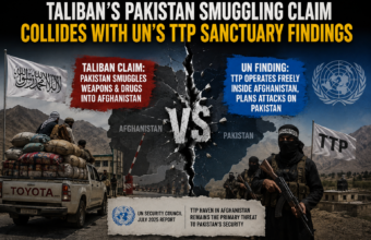 Taliban’s Pakistan Smuggling Claim Collides With UN’s TTP Sanctuary Findings Taliban’s Pakistan Smuggling Claim Collides With UN’s TTP Sanctuary Findings
