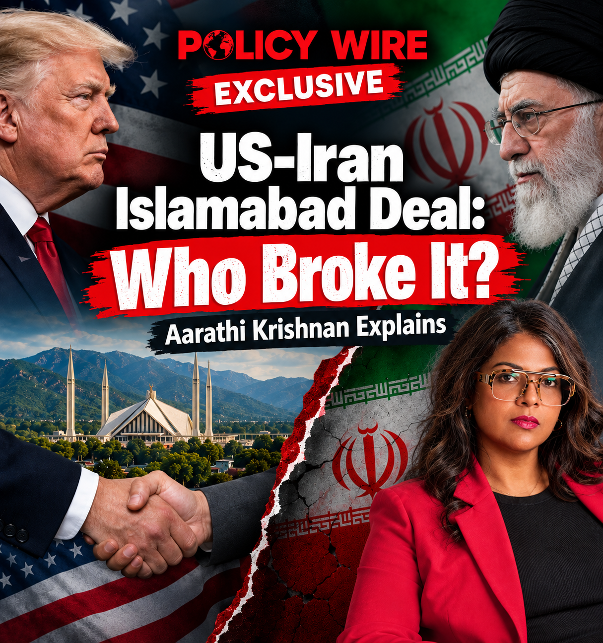 US-Iran Islamabad Deal: Who Broke It? Aarathi Krishnan Explains