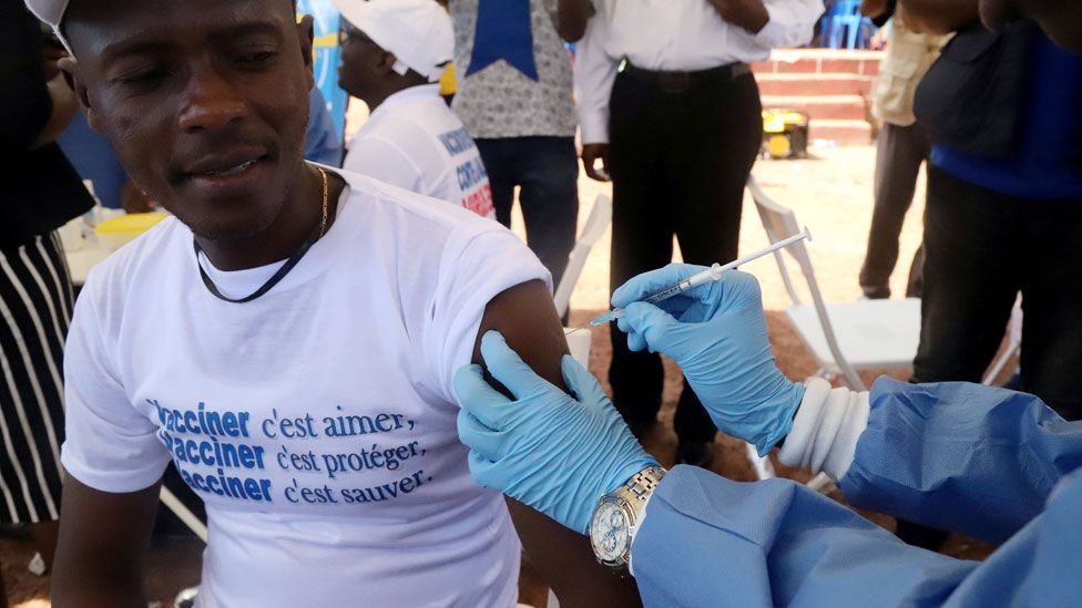 Congo Launches Ebola Vaccinations for Frontline Workers in Outbreak Epicenter