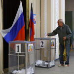 Russia Conducts Parliamentary Vote in Seized Ukrainian Territories