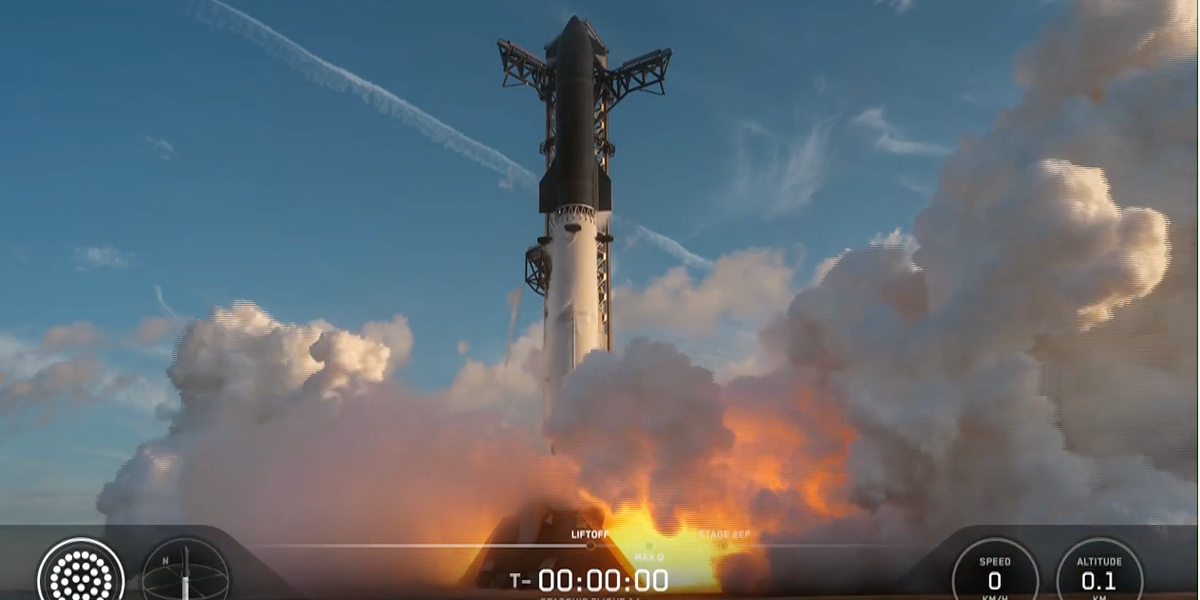 SpaceX Successfully Launches Starship on Historic First Flight to Orbit