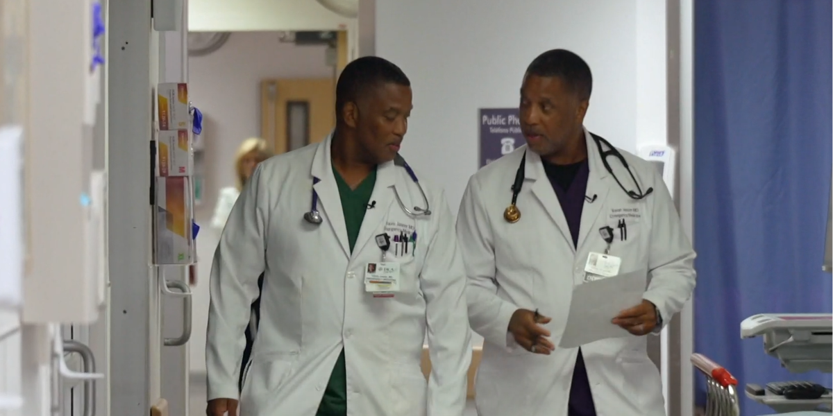 Identical Twin Doctors Overcome Poverty to Lead ER in Virginia Identical Twin Doctors Overcome Poverty to Lead ER in Virginia