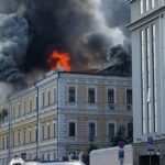Russian Strikes in Ukraine Kill 7, Damage Key Institutions Including Kyiv’s National Academy of Sciences
