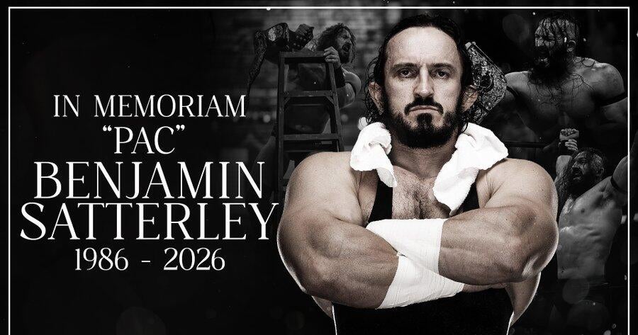 Pro Wrestler ‘Pac’ Benjamin Satterley Passes Away at 40 Pro Wrestler ‘Pac’ Benjamin Satterley Passes Away at 40