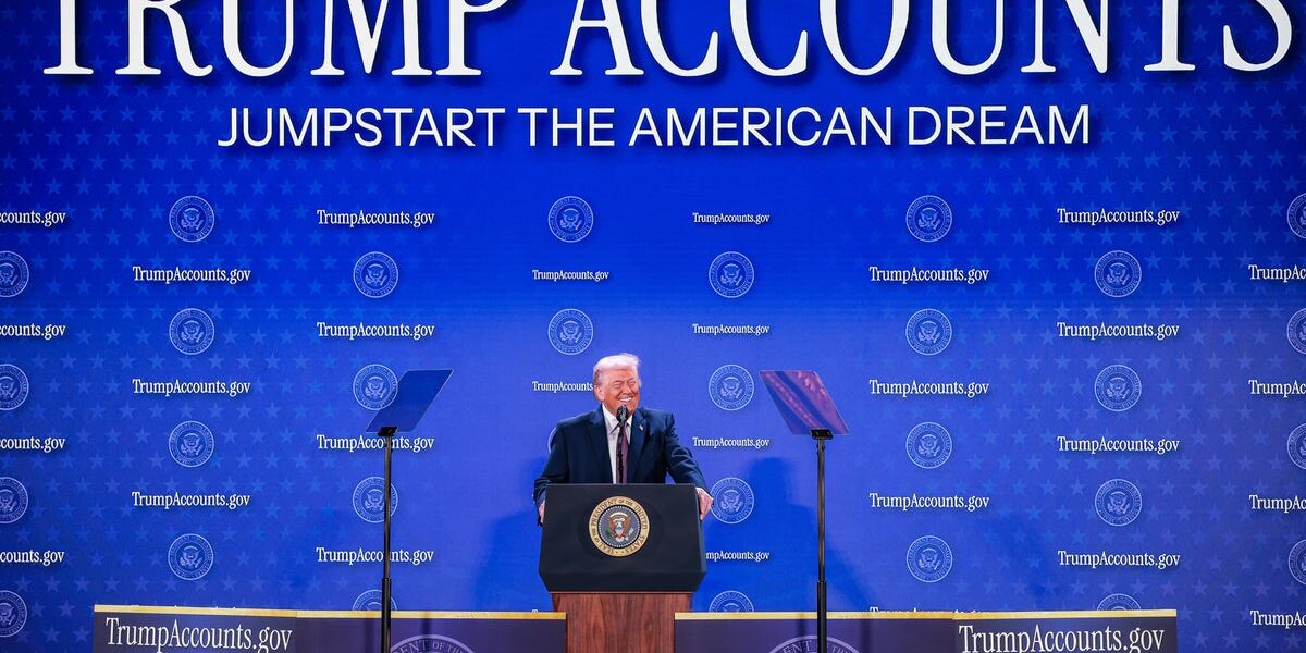 Treasury to Automatically Create Trump Accounts for 60 Million Kids Treasury to Automatically Create Trump Accounts for 60 Million Kids