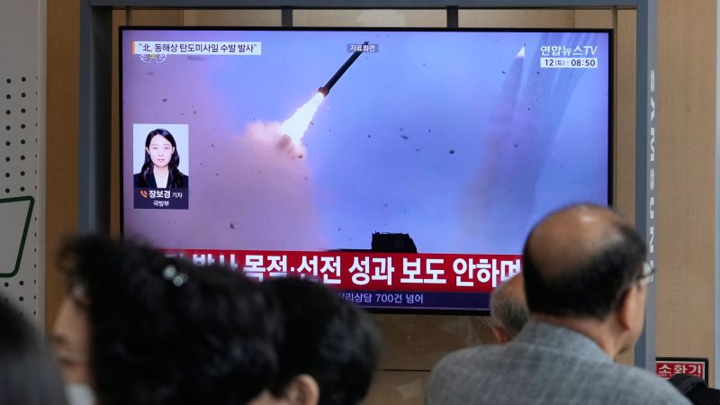 North Korea Fires Two Ballistic Missiles in Three-Hour Window Off East Coast North Korea Fires Two Ballistic Missiles in Three-Hour Window Off East Coast