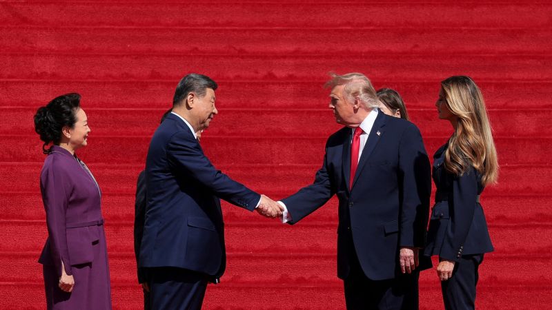 Trump’s TV Coverage Ban During Xi Visit Sparks Diplomatic Tensions