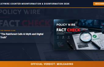 POLICY WIRE FACT CHECK: The Rainforest Cafe AI Myth and Digital Truth POLICY WIRE FACT CHECK: The Rainforest Cafe AI Myth and Digital Truth
